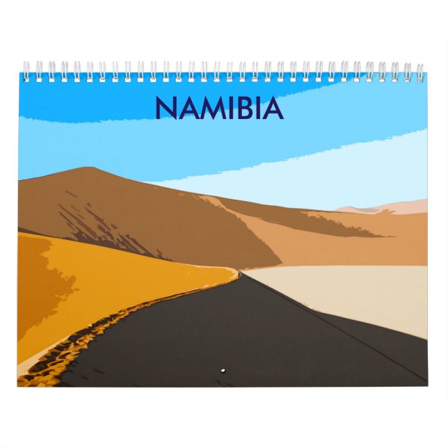 Calendário da Namíbia (Capa)