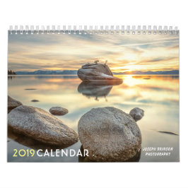 Calendário da paisagem 2019 da natureza