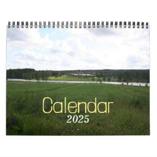 Calendário da Paisagem Sueca 2025
