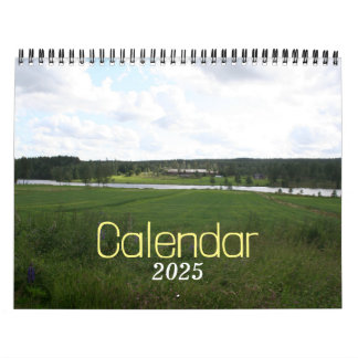 Calendário da Paisagem Sueca 2025