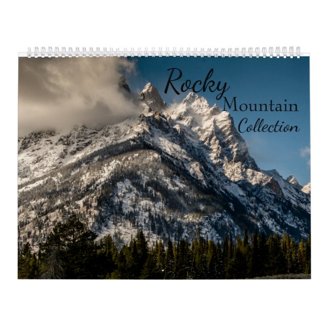Calendário da Parede da Coleção Rocky Mountain (Capa)