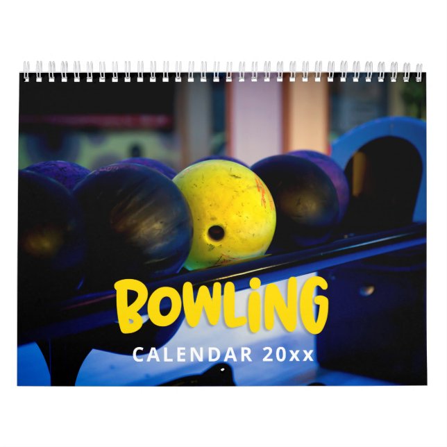 Calendário da Parede de boliches (Capa)