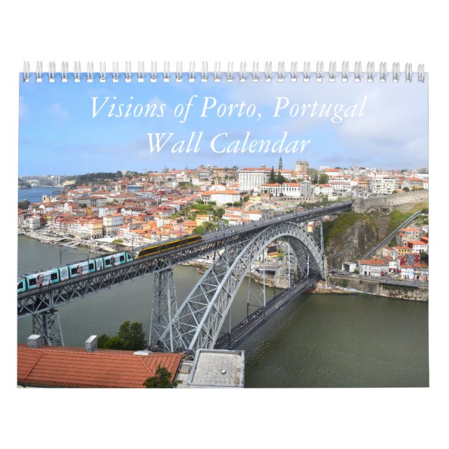 Calendário da Parede do Porto Portugal (Capa)