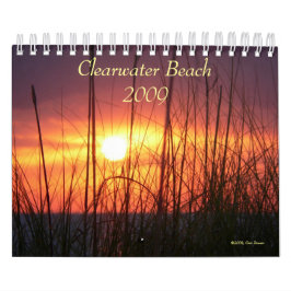 Calendário da praia 2009 de Clearwater