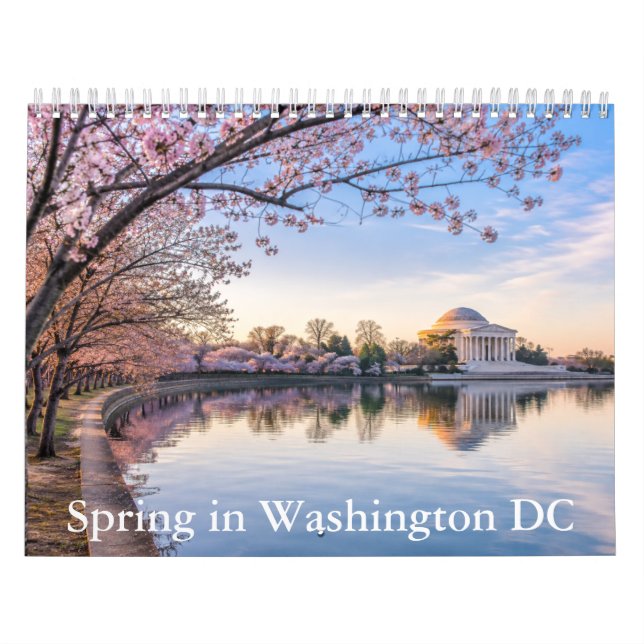 Calendário da Primavera em Washington DC (Capa)