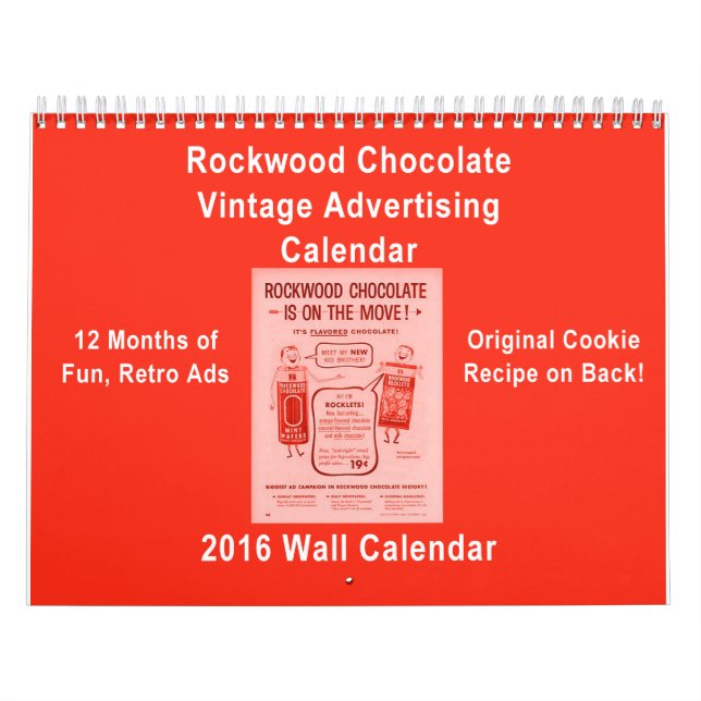 Calendário da propaganda do Co do chocolate do KRW (Capa)