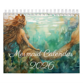 Calendário da Sereia, Calendário 2025, Sereia