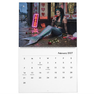 Calendário da Sereia Punk 2027