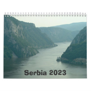 Calendário da Sérvia - 2023