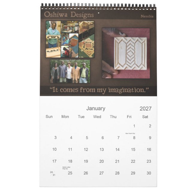 Calendário da TAFA 2013: Labors of Love (Jan 2027)