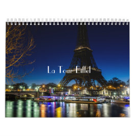 Calendário da torre Eiffel