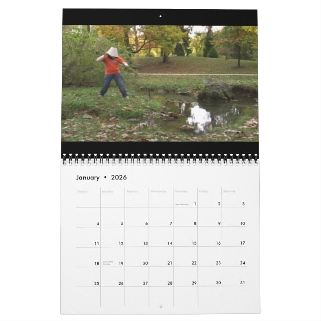 Calendário da Trilogia Lampshade 2010 (Jan 2026)