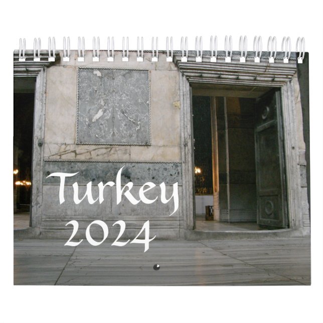 Calendário da Turquia 2024 (Capa)