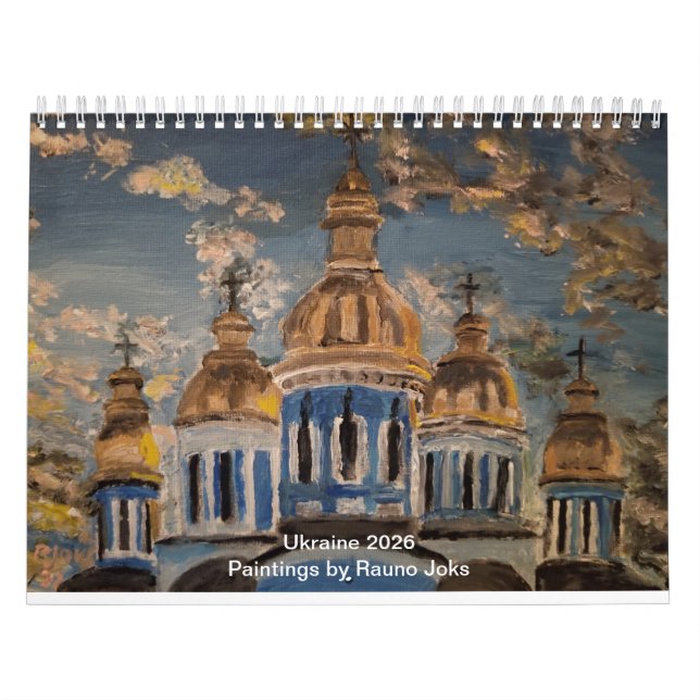 Calendário da Ucrânia 2026 (Capa)