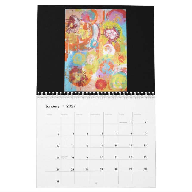 Calendário da velocidade de Costant (Jan 2027)