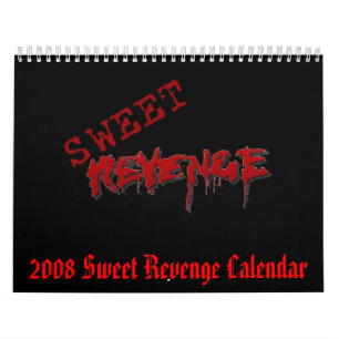 Calendário da vingança de 2008 doces