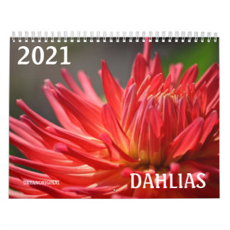 CALENDÁRIO DAHLIA 2021 - CALENDÁRIO DRYANORIGINAL