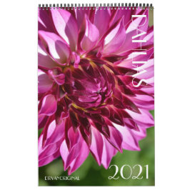 CALENDÁRIO DAHLIA 2021 - CALENDÁRIO DRYANORIGINAL