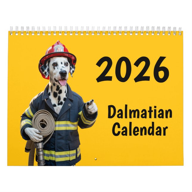 Calendário Dalmatian Calendar (Capa)