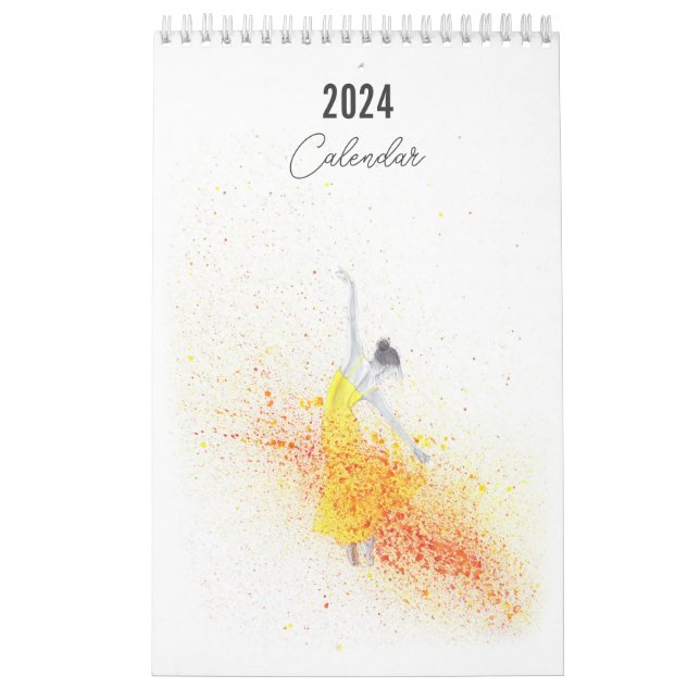 Calendário Dance Art 2024 (Capa)