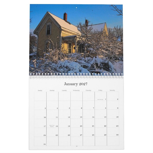 Calendário das atrações da borda da estrada (Jan 2027)