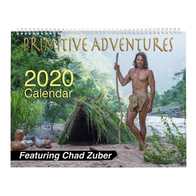 Calendário das Aventuras Primitivas de 2020 do Cha (Capa)