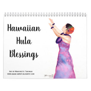 Calendário das Bênçãos de Hula Havaiana