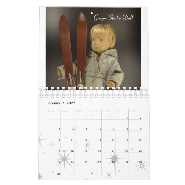 Calendário das bonecas 2013 de Sasha (Jan 2027)