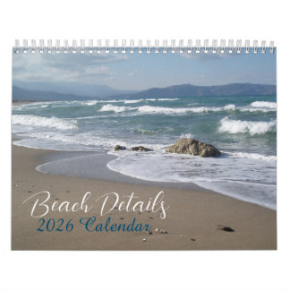 Calendário das Cenas de Praia 2026