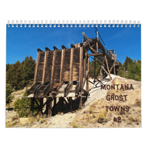 Calendário das Cidades Fantasmas de Montana nº 2