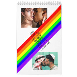 Calendário das Cores do Arco-Íris do Orgulho gay L