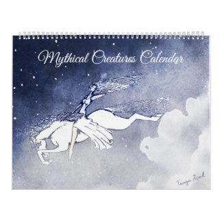 Calendário das criaturas Mythical 2019