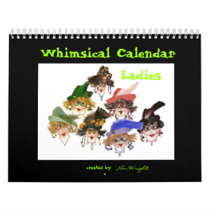 Calendário das Damas Whimsical