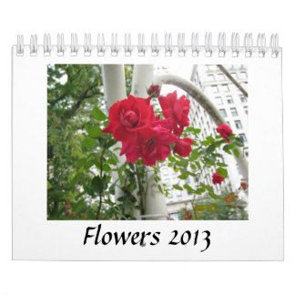 Calendário das flores 2013