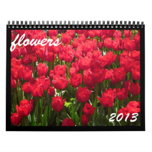 calendário das flores 2013