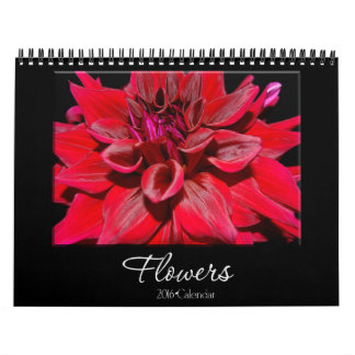 Calendário das flores 2016 pelo Mac de Erin