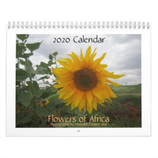 Calendário das Flores da África