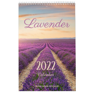Calendário das Flores de lavanda 2022
