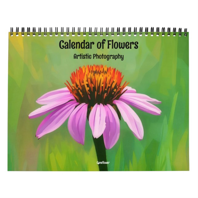 Calendário das Flores Fotografia Artística (Capa)