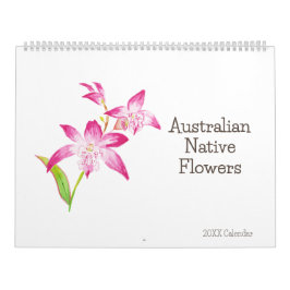 Calendário das Flores Nativas Australianas de Aqua