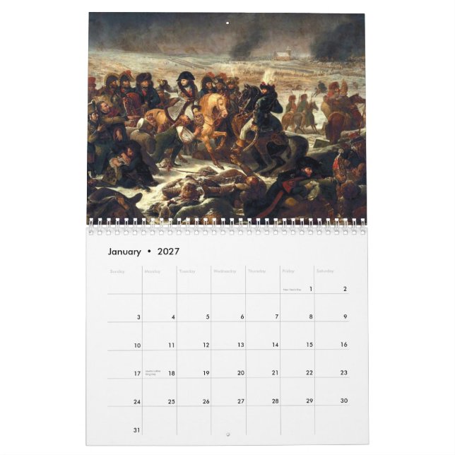 Calendário das guerras de Napoleão (Jan 2027)