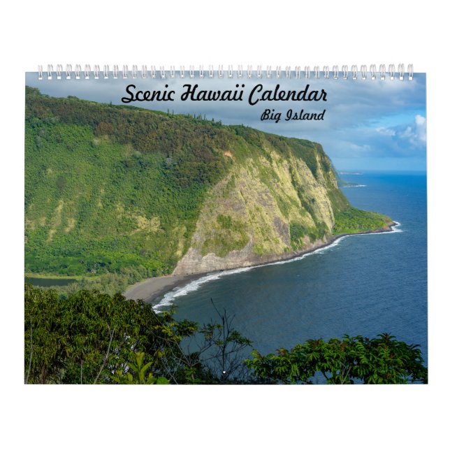 Calendário das Ilhas Grandes do Havaí (Capa)