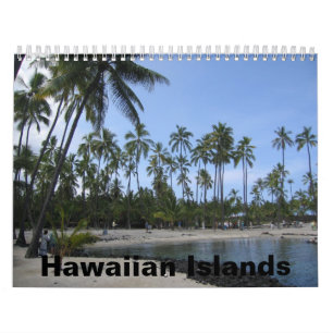 CALENDÁRIO DAS ILHAS HAWAII
