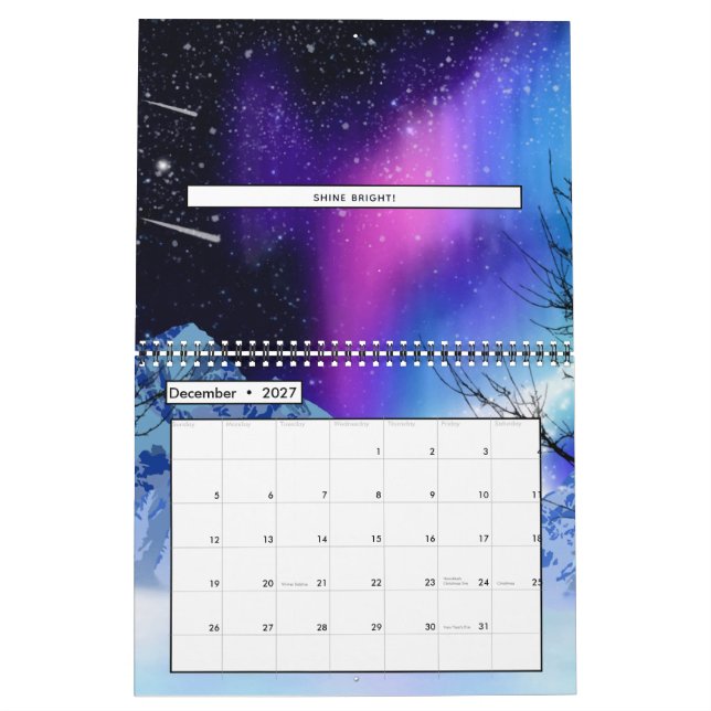 Calendário das Maravilhas do Inverno (Dez 2027)