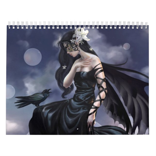 Calendário das meninas da fantasia (Capa)
