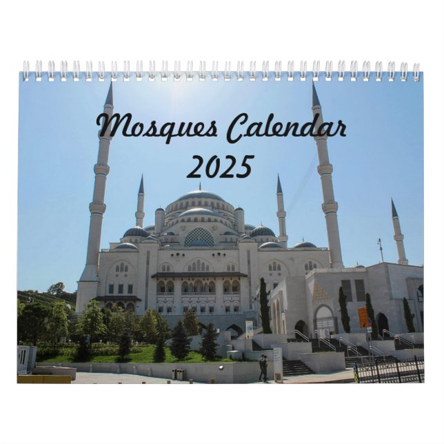 Calendário das Mesquitas 2025 (Capa)