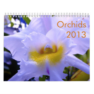 Calendário das orquídeas