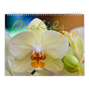 Calendário das orquídeas 2009