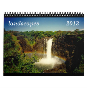 calendário das paisagens 2013