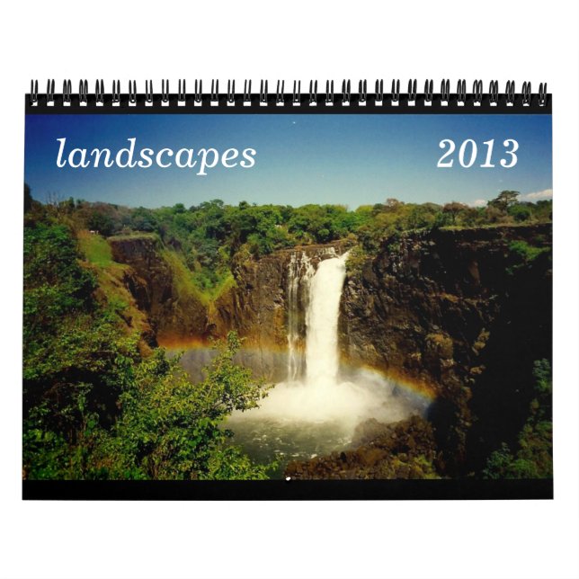 calendário das paisagens 2013 (Capa)